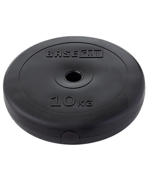 Диск пластиковый BB-203 10 кг, d=26 мм, черный