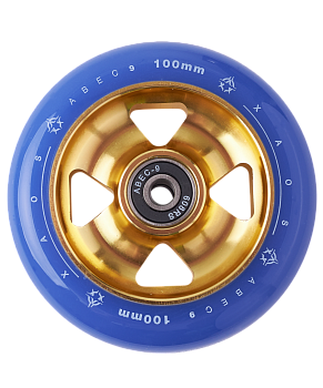 Колесо для трюкового самоката Plus Blue 100 мм Колесо для трюкового самоката Plus Blue 100 мм