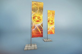 Флагшток мобильный Виндер Бриз 2,1 м